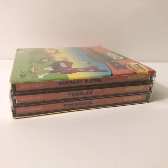 150 Toddler Hits by Kidzup  3 CD Set 150 Bonus Printable Activities - Picture 2 of 11
